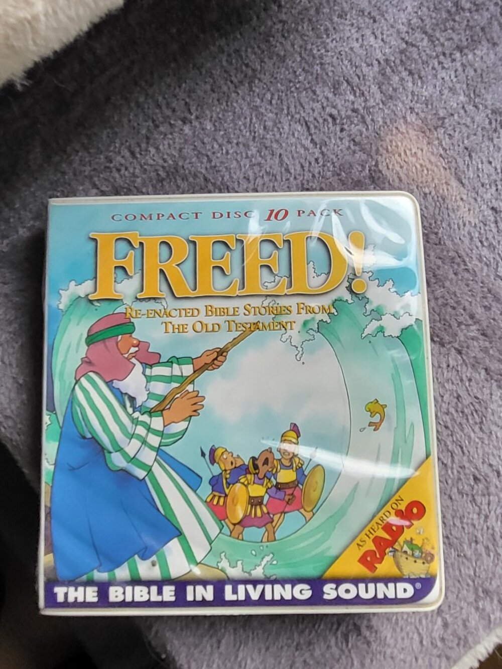 Freed! The Bible in Living Sound by Leal V. Grunke (2000, CD, 10-Discs) TESTED